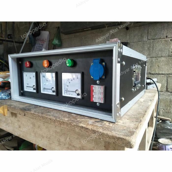 Premium Panel Genset Satu Phase Panel Listrik 1 Phase Hardcase Panel Sound