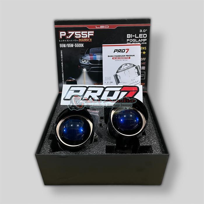 BILED FOGLAMP PRO7 P755F MARK II 3 Inch BLUE LENS 55/65 WATT