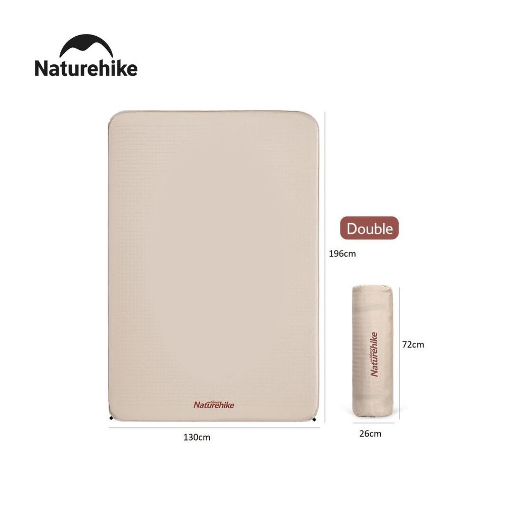 MATRAS LIPAT SQUARE SELF INFLATABLE SLEEPING PAD NATUREHIKE NH20DZ002 [E9b]