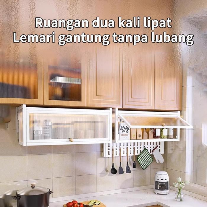 Rak Dapur / Lemari Dapur Gantung/ Rak Bumbu Dapur Dinding / Rak Dapur Gantung / Pegboard Dinding /
