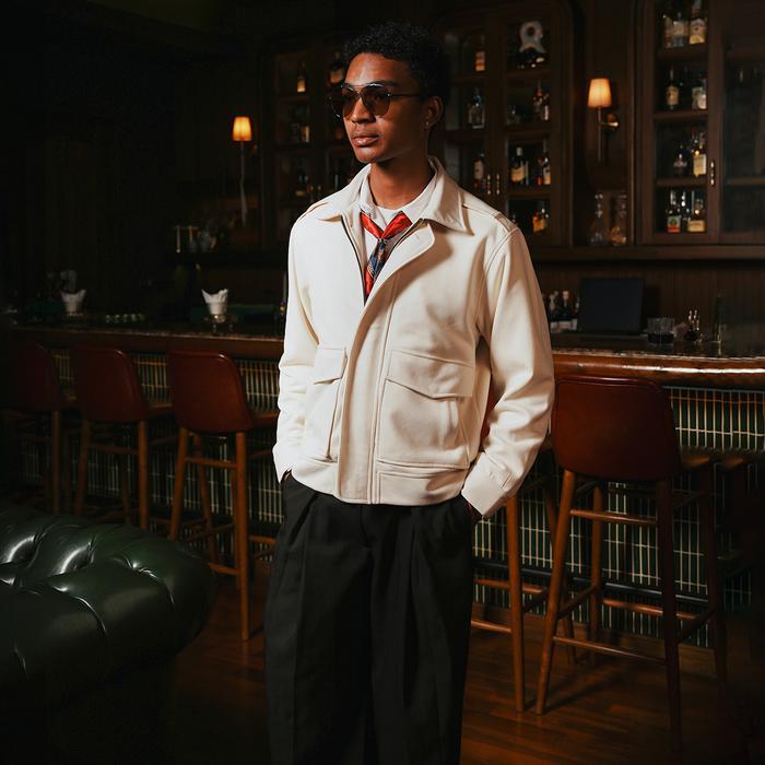 Heavy Downtown Suede Jacket Pasti Promo
