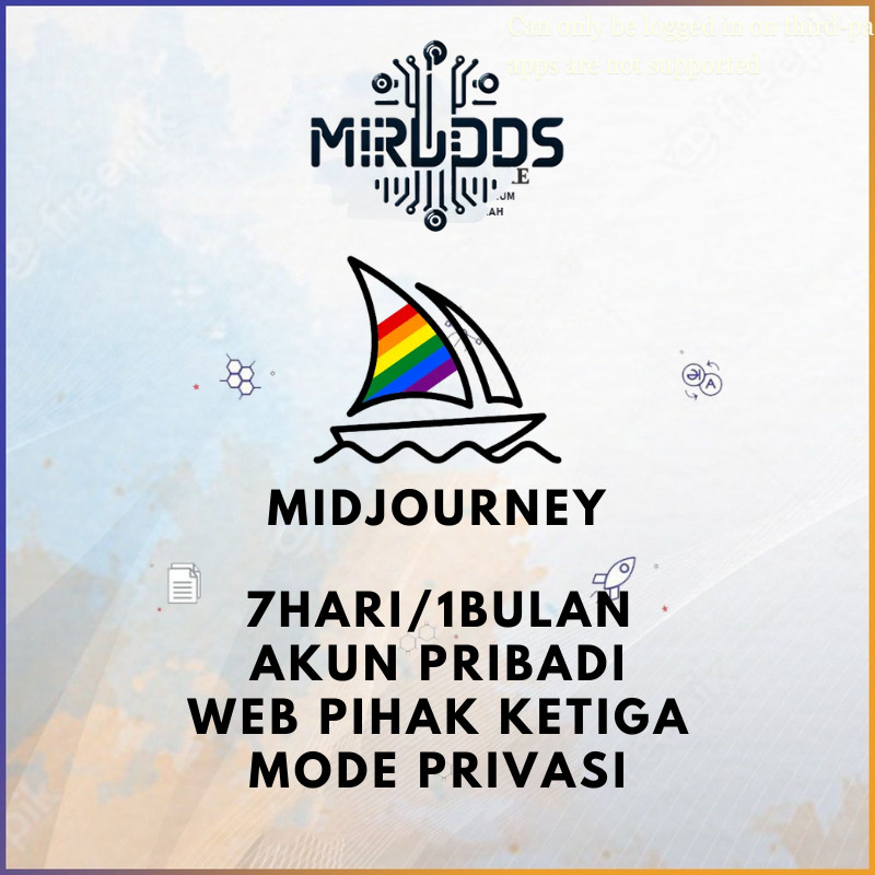 Midjourney Pro AI Art Thumbnail YouTube TikTok | Software Murah Garansi