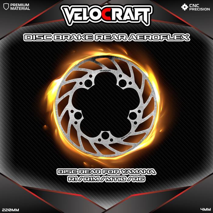 Velocraft Disc Brake Belakang Aeroflex Piringan Disc Cakram Rear Light Weight Yamaha YZF R6 R-SIX