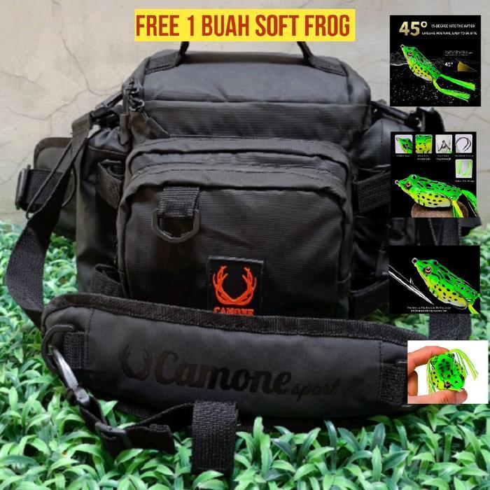 Tas Pancing/ Tas Casting Sling Bag/Tas Joran Pasti Diskon