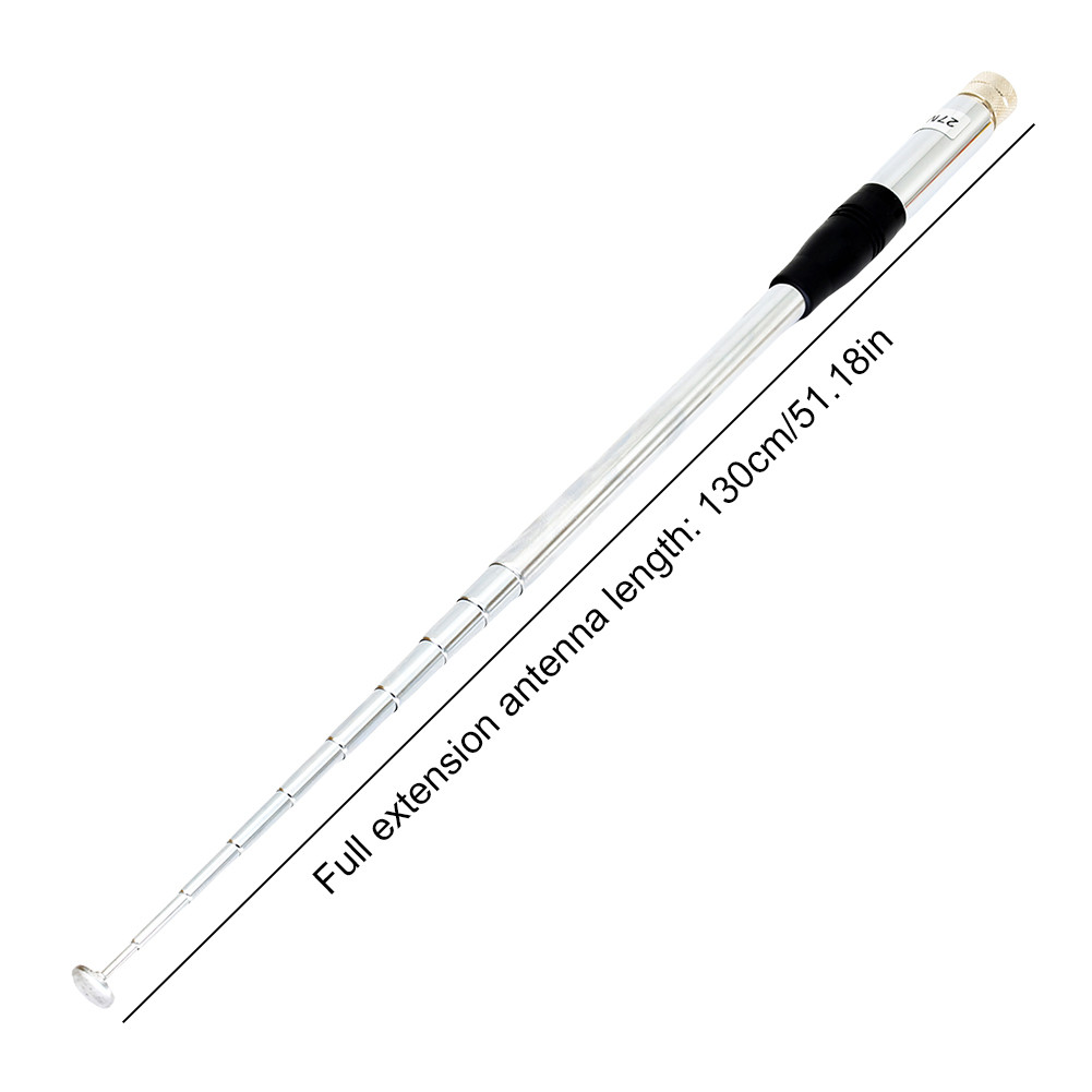 27MHz HT Amateur Antennas SMA Female 23cm-130cm Walkie Talkie Handheld Extended CB Antenna for CB