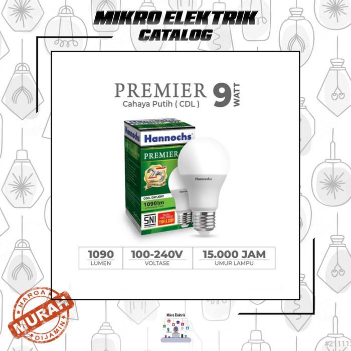 "New" Lampu Led Hannochs Premier 9 Watt