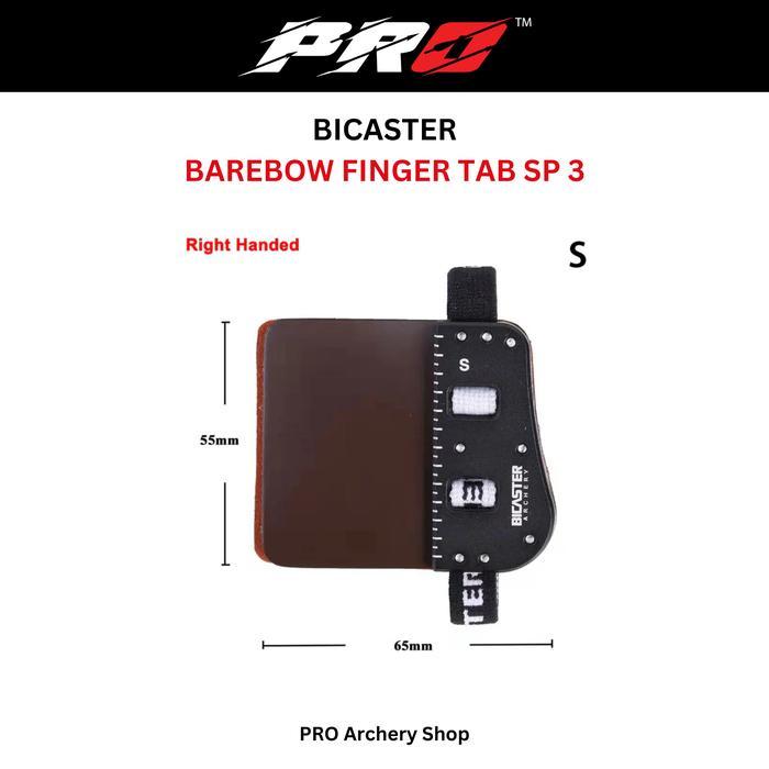 BICASTER FINGER TAB KANAN KIDAL SP3 BAREBOW SP 3 UNTUK BUSUR PANAHAN BAREBOW ALAT PANAHAN /