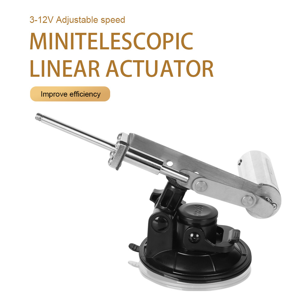 Mini Telescopic Linear Actuator 39mm Stroke Electric Telescopic Linear Actuator DC 24V Mini Reciproc