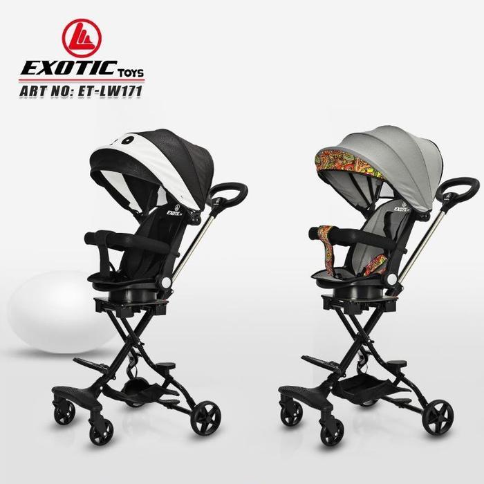 Micro Trike Stroller Exotic LW-126 LW126 LW171 LW 171 MAGIC STROLLER ET LW 126 EXOTIC KERETA DORONG