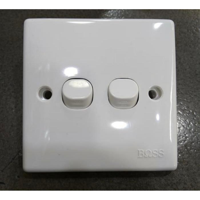 New Saklar Seri Boss Model Clipsal Saklar Double Boss Model Clipsal