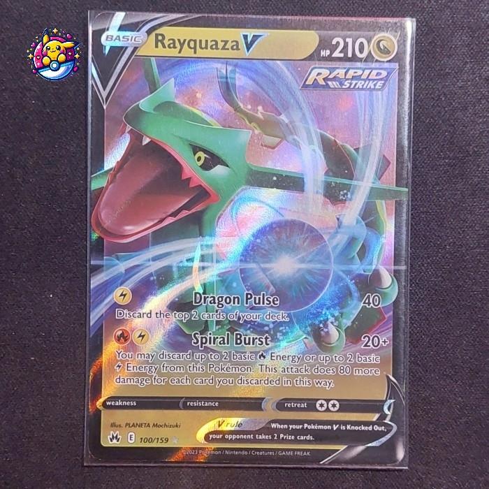 Pokemon Rayquaza V - 110/203 - Ultra Rare - TCG English