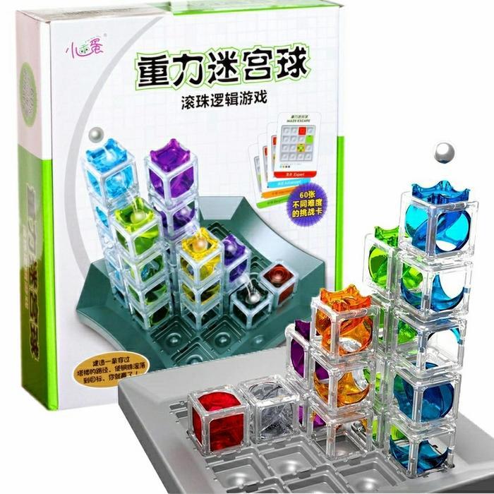 Ready Thinkfun Gravity Maze Marmer Run Logic Board Game Dan Stem Untuk Kelua