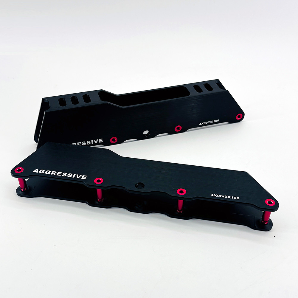 Speed Skate Aggressive Frame Inline Skate Frame Rocker Slalom Skating Base 4x90/3*100 4x100/3*110