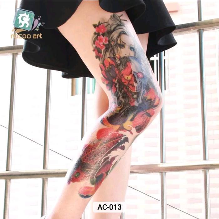 Tatto Full Lengan Tangan Panjang - Tattoo Temporer Temporary Tahan Lama 2-7 Harian Seri AC Motif
