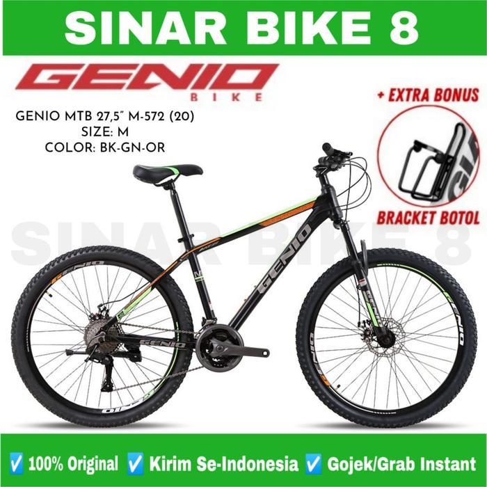 Sepeda Gunung MTB GENIO M 572 27.5 Inch Alloy 27 Speed Rem Cakram