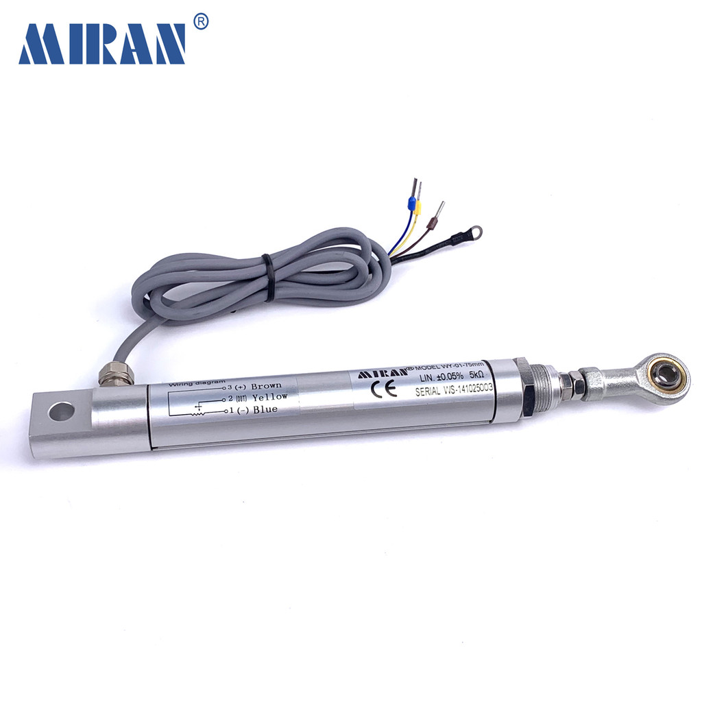 Miran High Sealing Screw Installation Miniature Pull Rod Linear Position Sensor/Scale for Cement
