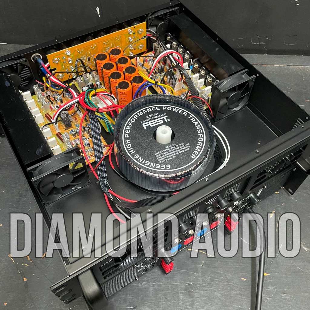 Power amplifier fest hmx4800 original 4 channel HMX 4800 FEST