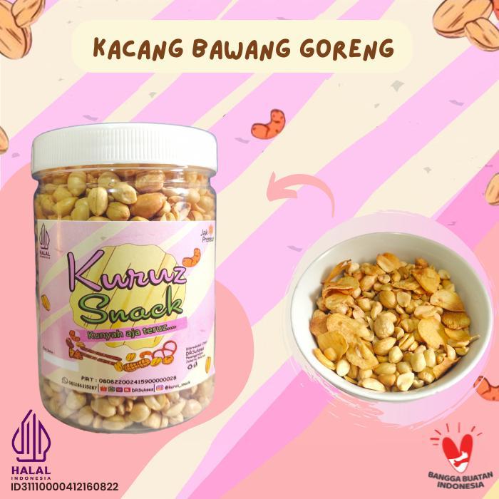 "New" Kacang Bawang Kupas Toples 500gr