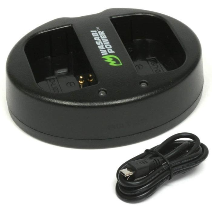 Wasabi Power Charger Battery For Pentax D-Li90 Dli90 Dl190 Baterai Pentax Rioch 645D 645Z K01 K1 K3