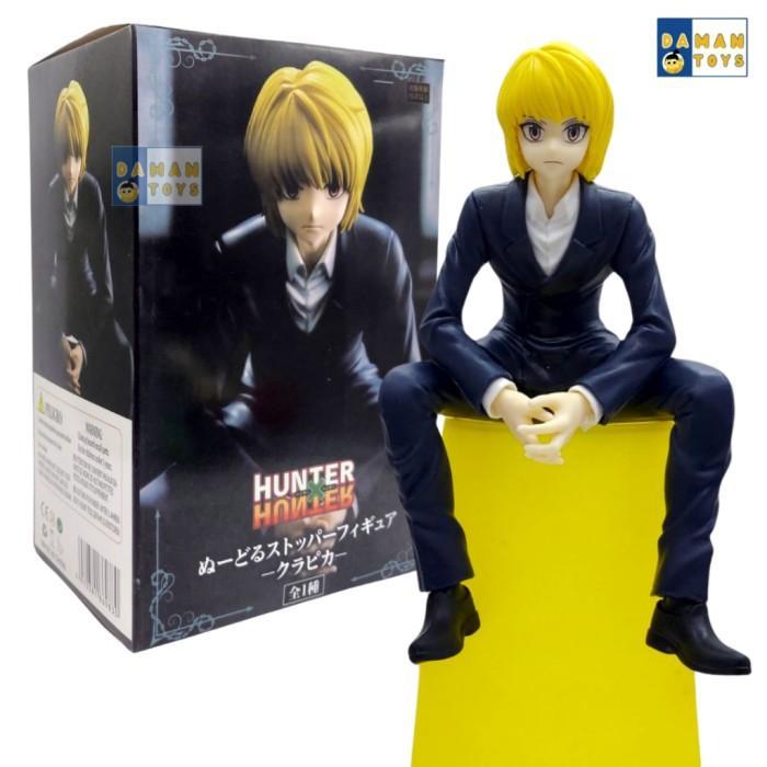 Hunter X Hunter Noodle Stopper Figure Hisoka Kuropika Chrollo -Gratisongkir