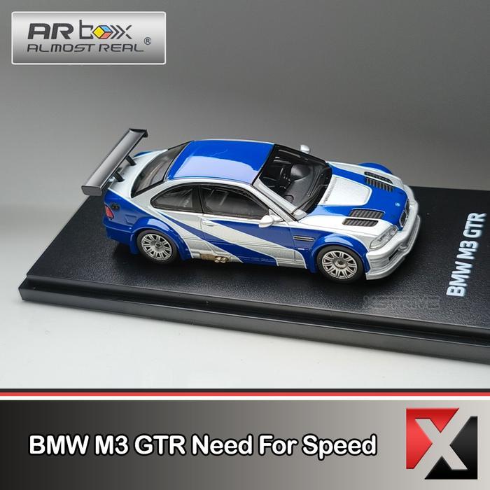 AR Box Almost Real 1:64 BMW M3 GTR Need For Speed Most Wanted