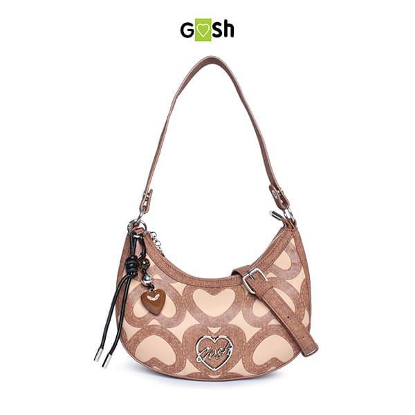 Gosh Lunaria 667 Shoulder Bag - brown