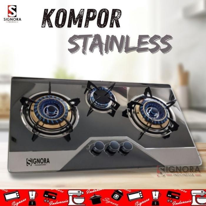 Kompor Signora Stainless Peralatan Masak dan Dapur Modern