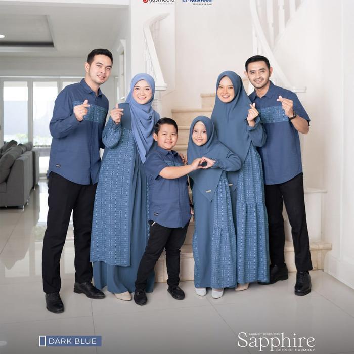 SARIMBIT YASMEERA SAPPHIRE DARK BLUE