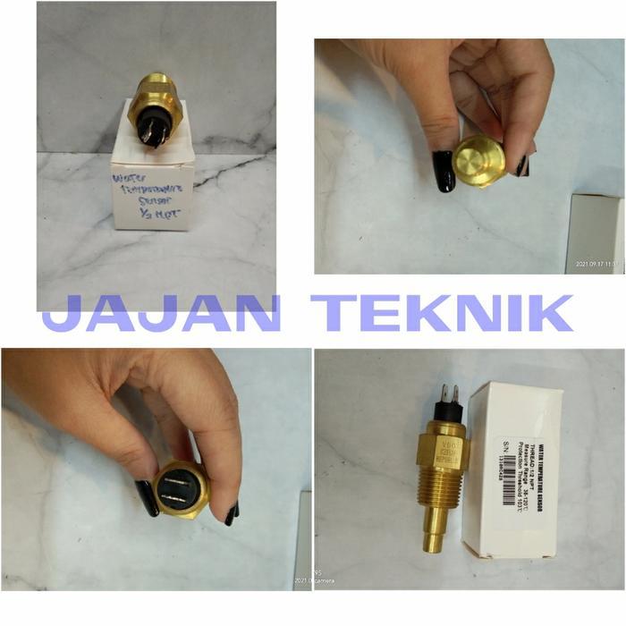 Vdo water temperature sensor 1/2inch / vdo sensor temperatur air / vd