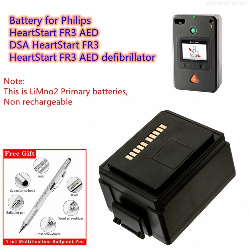 Medical Battery 12V/4700mAh 989803150161, 453564594921, 453564288031 for Philips HeartStart FR3 AED