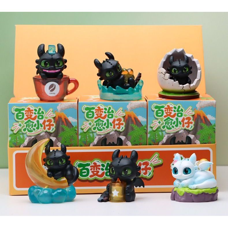 How to Train Your Dragon Blind Box Mystery Toy Cute Collectible Figurine Children Gift Kids Toy Home