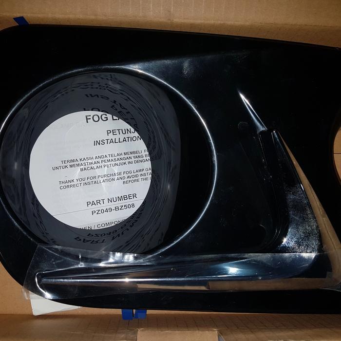 Cover Garnish Foglamp Mobil Toyota All New Avanza Tahun 2012-2014