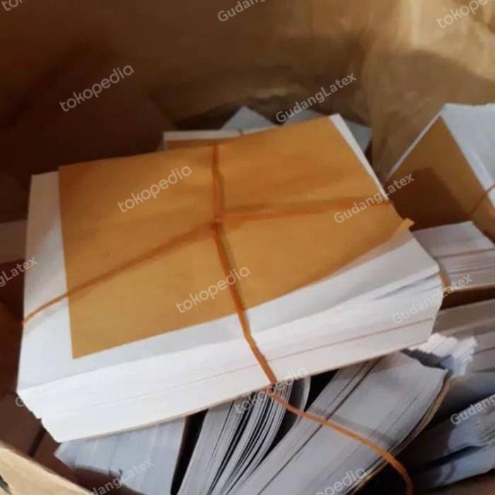 "New" kertas puyer buram / kertas perkamen putih / kertas obat kertas etiket