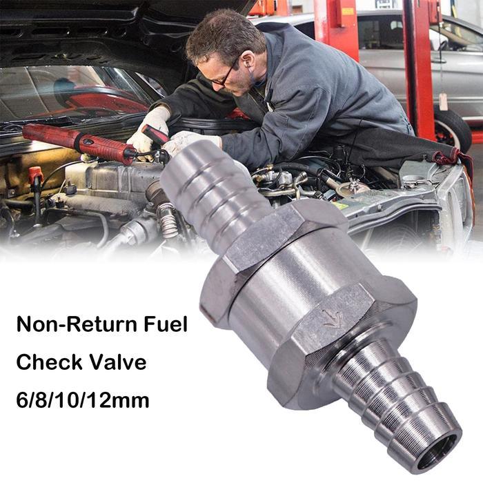 "New" Katup Satu Arah Bensin Solar Motor Mobil One Way Valve Fuel Selang