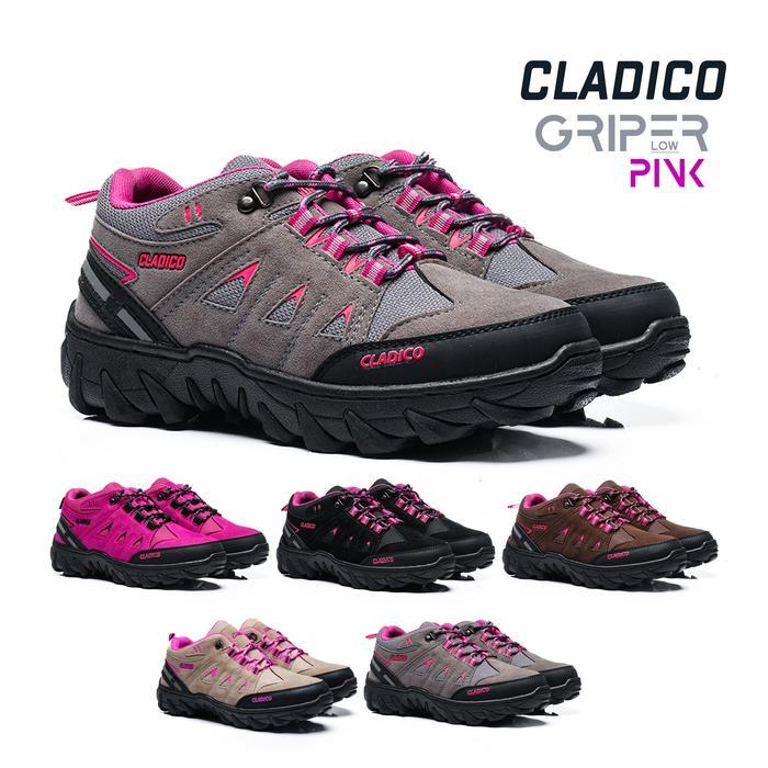 Eiger Summitadventure - Sepatu Gunung Boots Wanita Cewek Women Griper Low Pink Original Outdoor