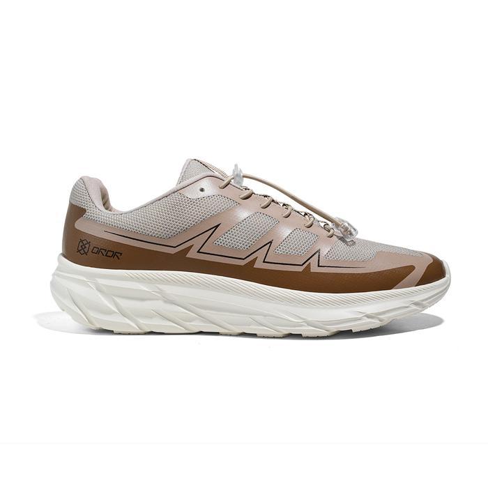Ordr Footwear - Sepatu Sneakers Casual Sport Sekolah Pria Wanita Velox 6 Creamy