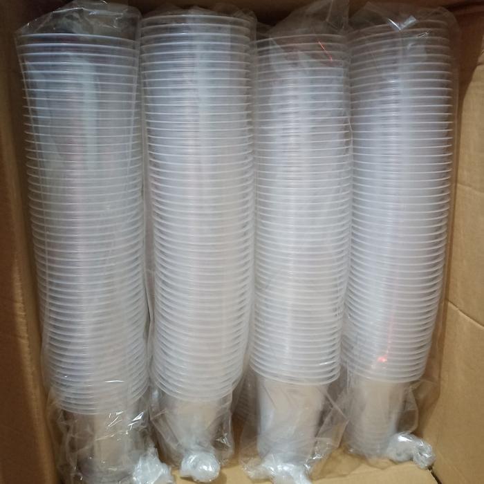 Gelas Starindo 12Oz 14Oz 16Oz 1Roll Isi 50Cup (7Gram/Cup) Bahan Tebal