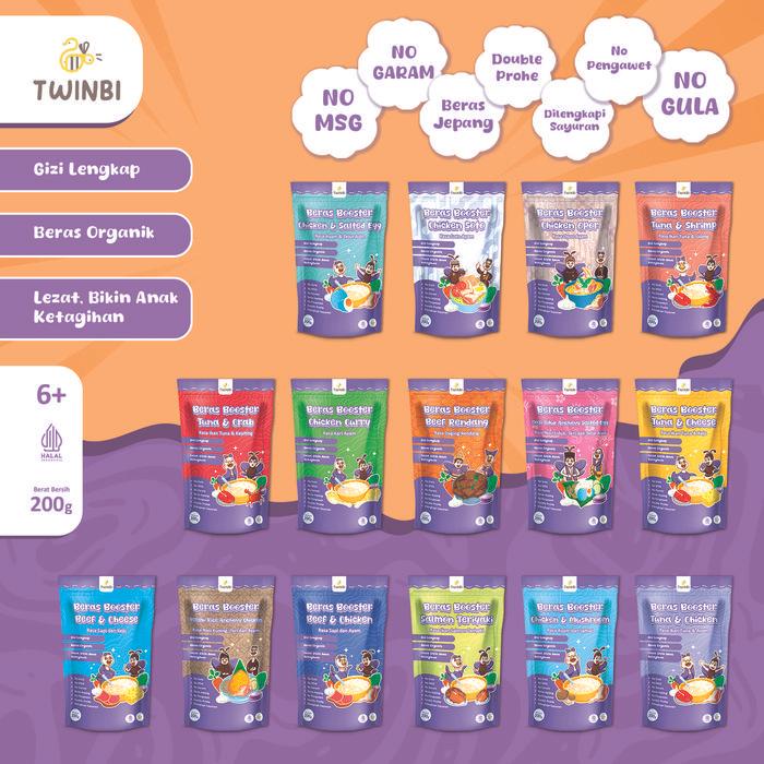 MPASI Bayi Nasi Instan BB Booster Rice Rasa Nusantara Double Protein - Beras Nasi Instant BB Boster