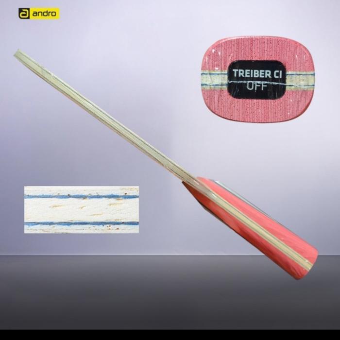Kayu Bat Tenis Meja Pingpong Andro Treiber Ci Off Fl