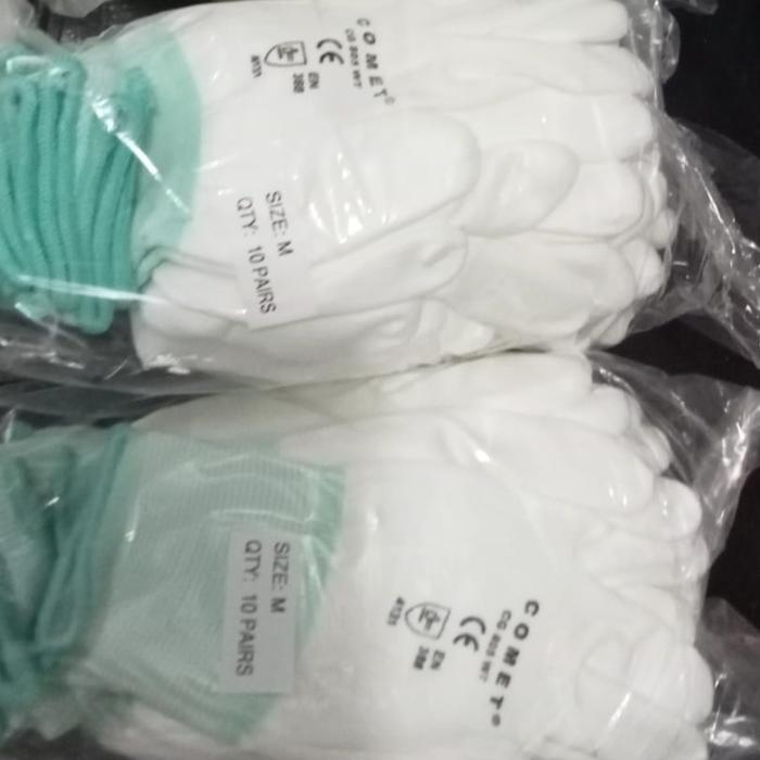 SARUNG TANGAN PALM FIT COMET CG 805 WT *