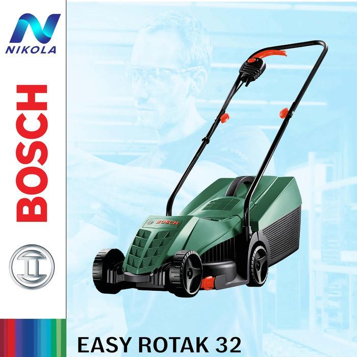 Bosch Mesin Potong Rumput Dorong Listrik Easy Rotak 32 Lawn Mower