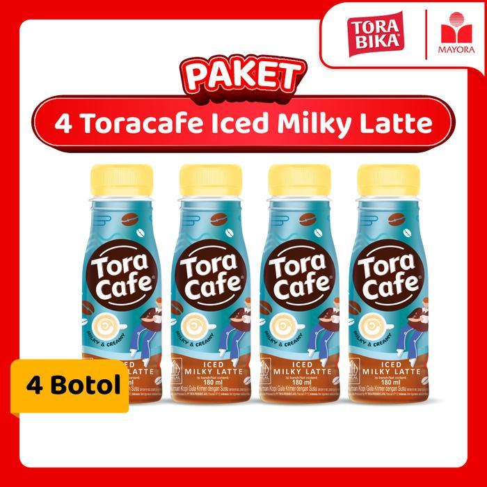 Paket 4 Toracafe Iced Milky Latte Terlaris