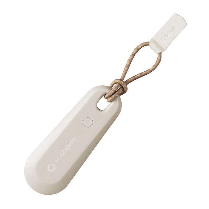 Orbitkey x Chipolo Bluetooth Tracker V2 - Stone