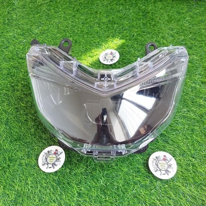Batok Reflektor Kosongan Set Mika Lampu Depan Nmax Old Lama 2015 - 2019