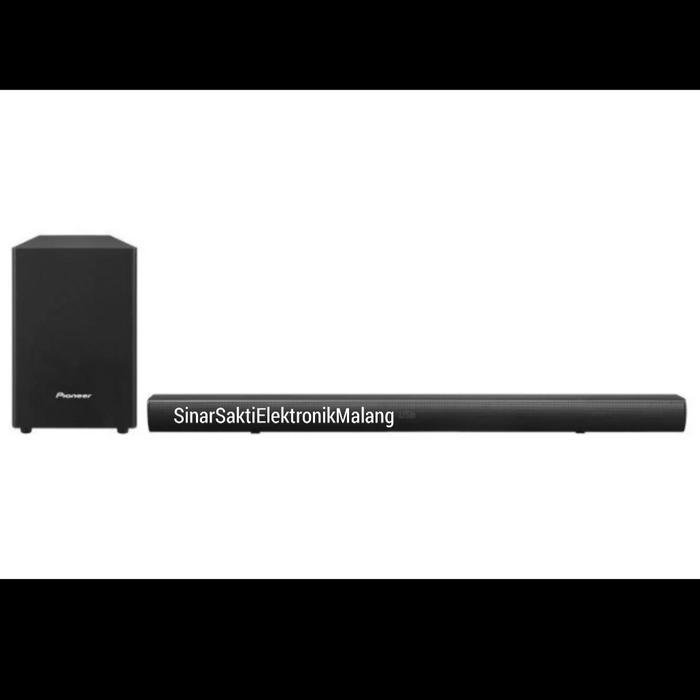 Soundbar Speaker Pioneer Subwoofer Sound System Home Theater TV Bluetooth Multifungsi SBX 101
