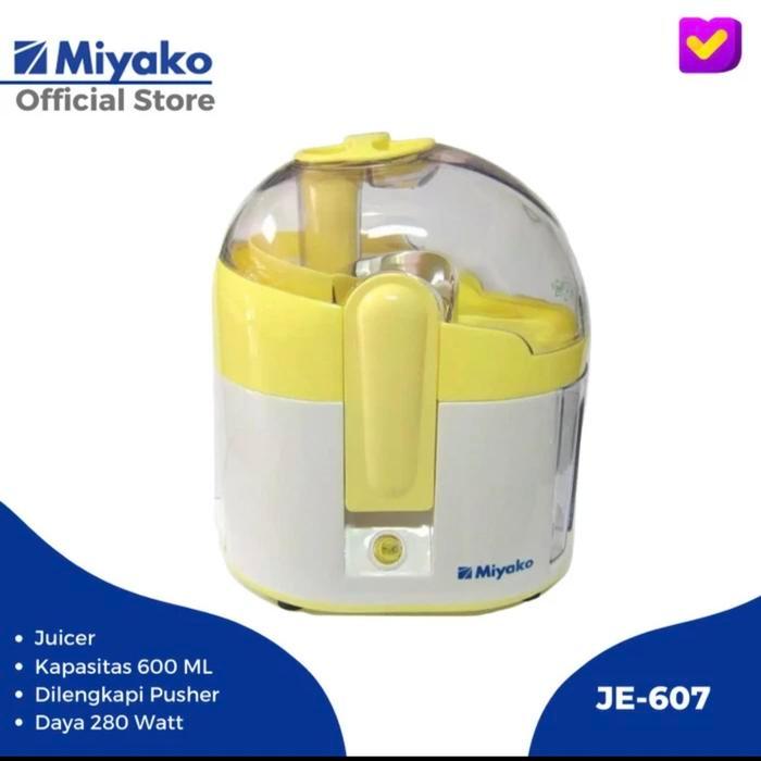 DISKON Juicer Miyako JE-607 Pengejus