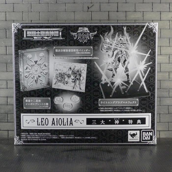 HOT SALE SCM EX GOD CLOTH SOG LEO AIOLIA + BONUS MISB NEW ORI SAINT CLOTH MYTH TERMURAH