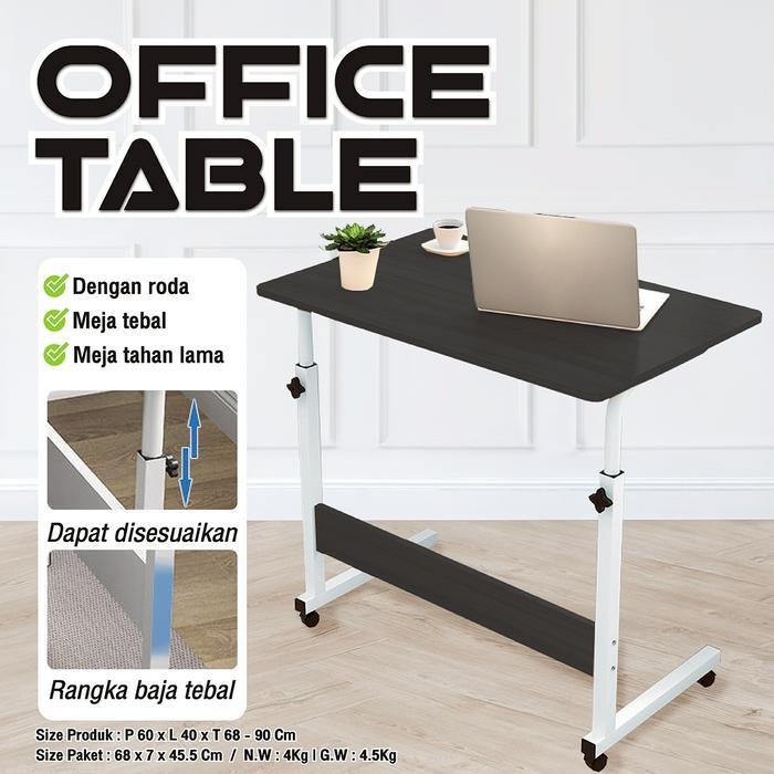 Bettergrow COD Meja Komputer & Printer Minimalis Adjustable Office Tablel Fleksibel