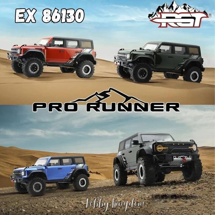 New Mobil Rc Rgt Ex86130 Ex 86150 Pro Runner 4X4 Rtr 1/10 Rc