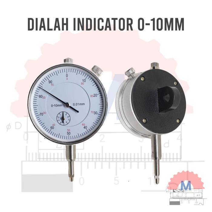 Dial Gauge Dial Indicator Gauge Indikator Ukur Goyangan #Gratisongkir